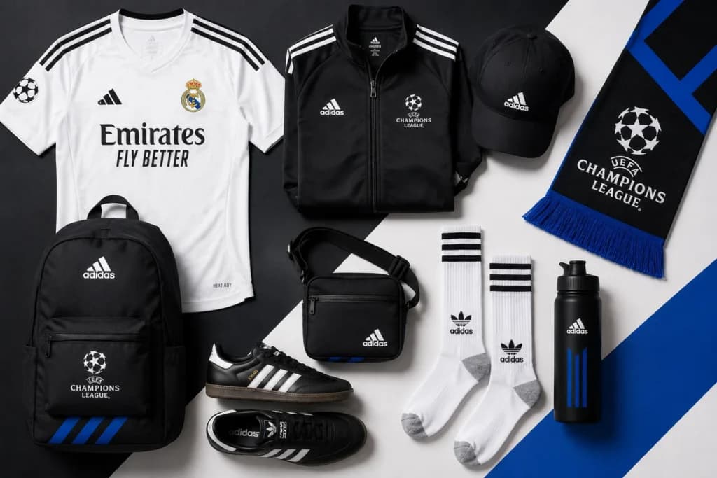 O melhor guia de roupas para a final da UEFA Champions League com a Adidas Alemanha
