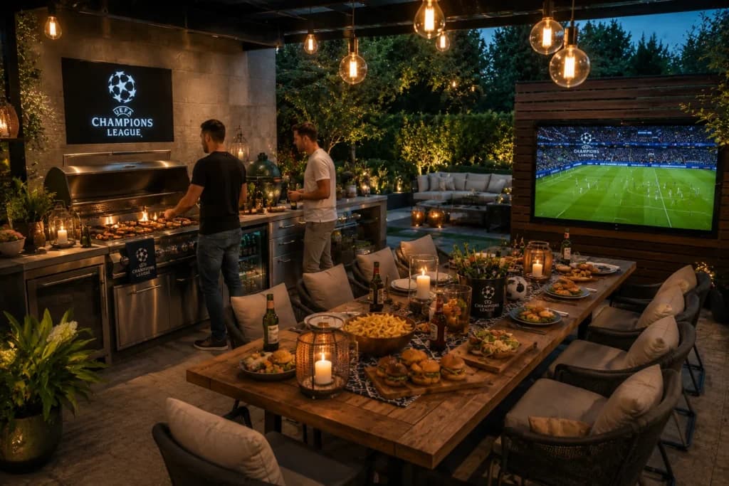 Idéias para festas de observação da Liga dos Campeões: crie a experiência perfeita de visualização em casa com Leroy Merlin