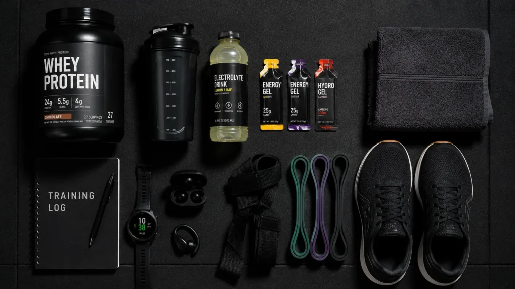 Nutrition & Recovery Flat Lay